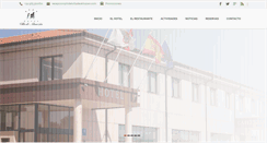 Desktop Screenshot of hotelvilladealmazan.es